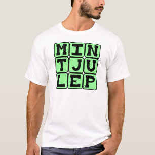 T-shirts Mint Julep, Bebida Minty