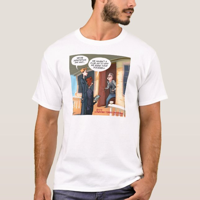 T-shirts Missionários Agnósticos Divertidos (Frente)