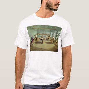 T-shirts Misturando o pó