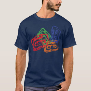 T-shirts Misturar fitas - Jóquei em disco DJ