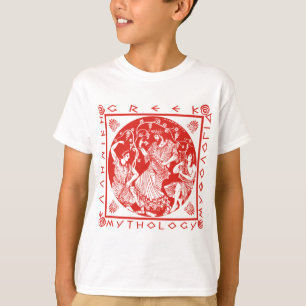 T-shirts Mitologia grega - vermelho