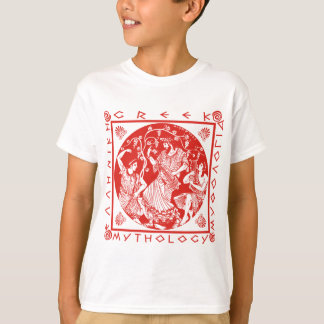 T-shirts Mitologia grega - vermelho
