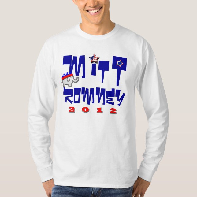 T-shirts Mitt Romney (Frente)