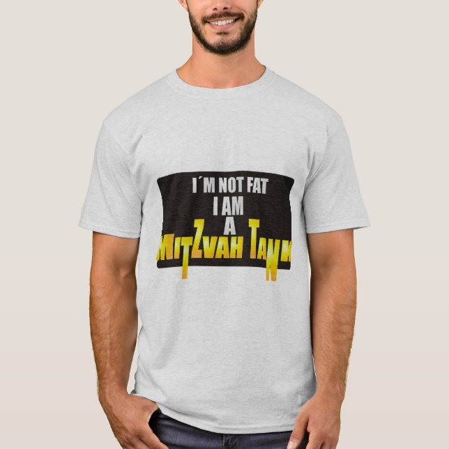 T-shirts Mitzvah Tank (Frente)