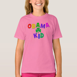 T-shirts Miúdo de Obama do irlandês