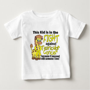 T-shirts Miúdo na luta contra o cancer Testicular