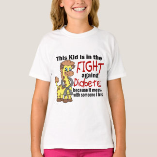 T-shirts Miúdo na luta contra o diabetes