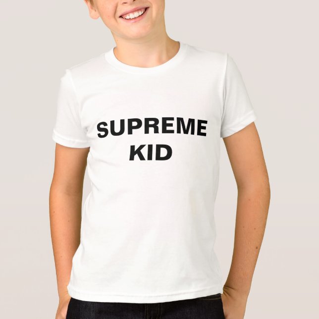 T-shirts Miúdo supremo (Frente)