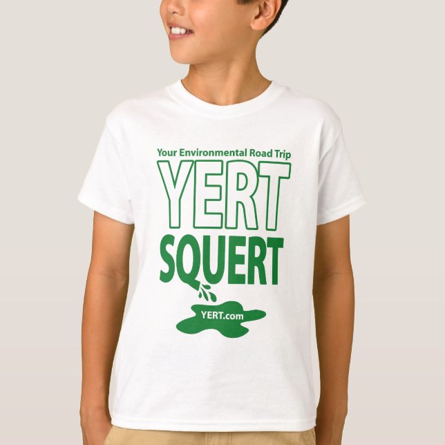 T-shirts Miúdos de YERTSQUERT (Frente)