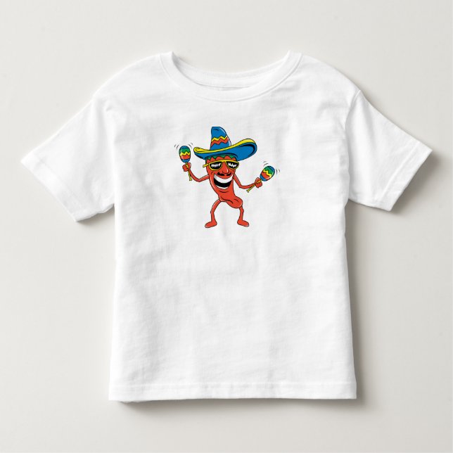 T-shirts Miúdos mexicanos engraçados (Frente)