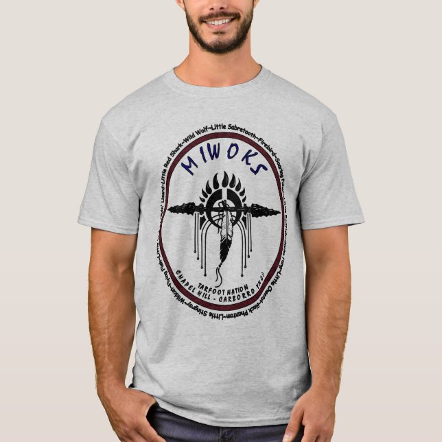 T-shirts MIWOK Chapel Hill (Frente)