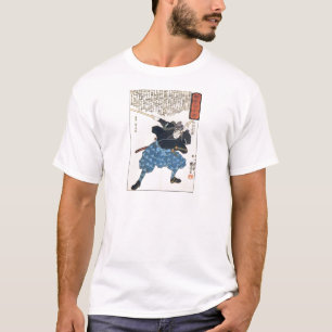 T-shirts Miyamoto Musashi duas espadas