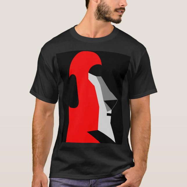 T-shirts Moai (Frente)