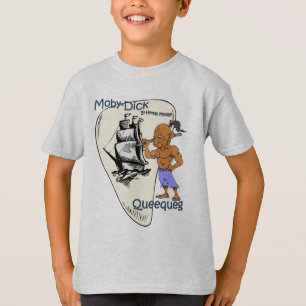 T-shirts "Moby-Dick" ~ Queequeg "Chefe Harpooner"
