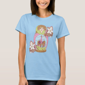 T-shirts moça russa moscou colorida mesquita