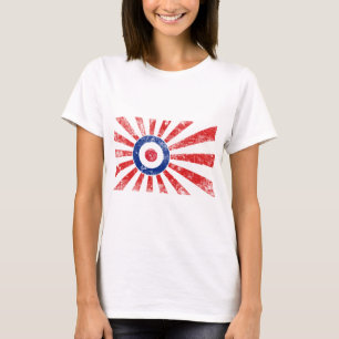 T-shirts Mod Target Mods Sunburst Target Roundel
