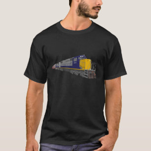 T-shirts Modelo 3D: Comboio de carga: Estrada de ferro: