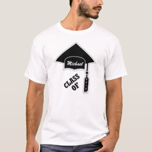 T-shirts modelo boné de formatura