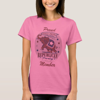 T-shirts Modelo customizável - republicano orgulhoso