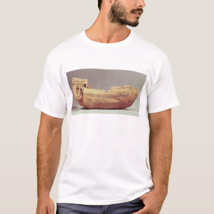 T-shirts Modelo de um barco com uma plataforma de