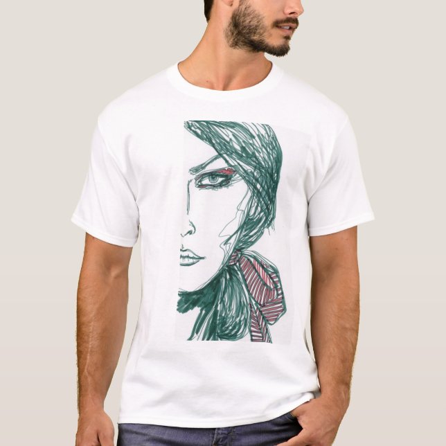 T-shirts modelo feroz (Frente)