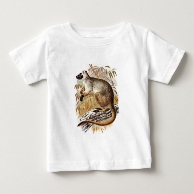 T-shirts Modelo velho dos cangurus do canguru de árvore dos (Frente)