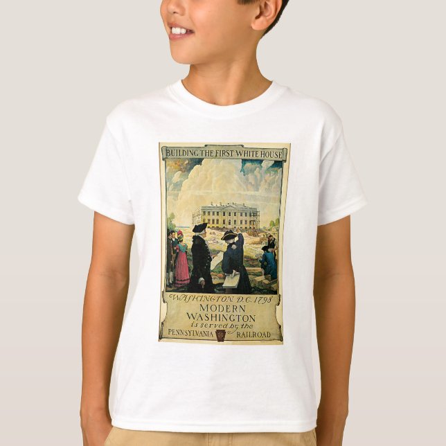 T-shirts Modern Washington (Frente)