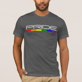 T-shirts Moderno Masculino e Orgulho da Bandeira Arco-íris