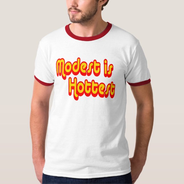T-shirts Modesto está o mais quente (Frente)