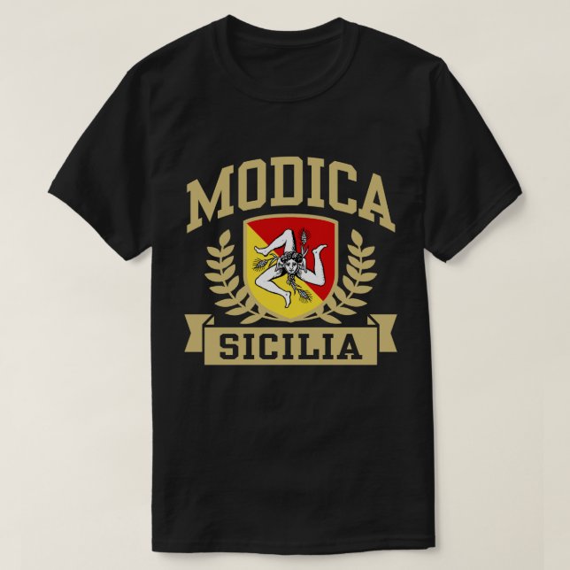 T-shirts Modica Sicilia (Frente do Design)