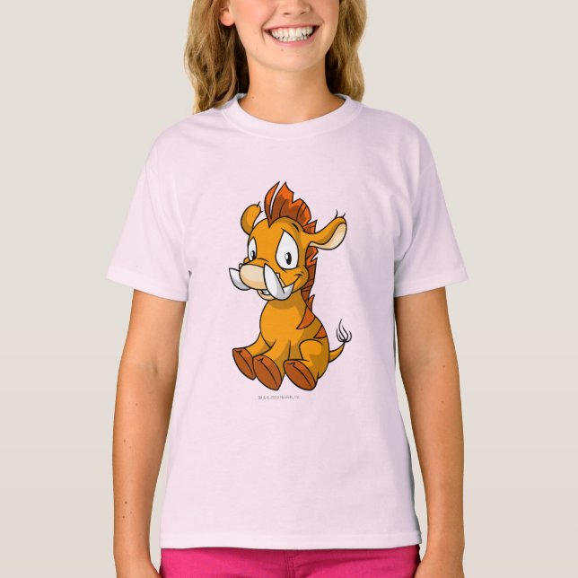 T-shirts Moehog Orange (Frente)