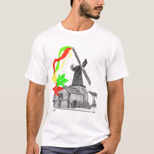 T-shirts moinhos de vento do rasta