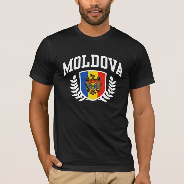 T-shirts Moldávia (Frente)