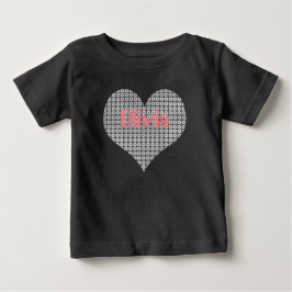 T-shirts Moletom Coração Doce Nome Personalizado