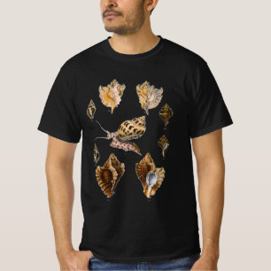 T-shirts Moluscos e Caracóis, Organismos Marinhos Antigos
