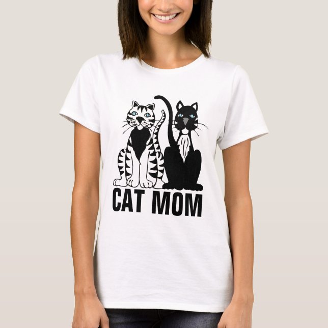 T-SHIRTS MOM-CAT (Frente)