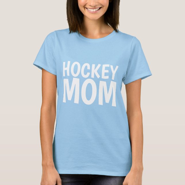 T-shirts MOM HOCKEY (Frente)