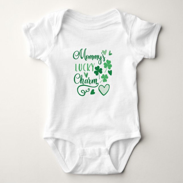 T-shirts Mommys Lucky Charm (Frente)