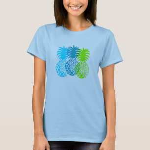 T-shirts Momona Abacaxi Havaiano Tropical
