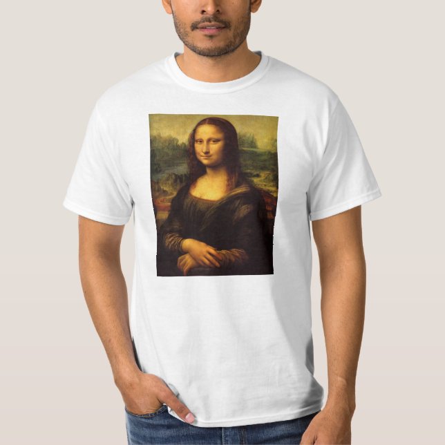T-shirts Mona Lisa (Frente)