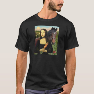 T-shirts Mona Lisa e seu Cavalo Quarter