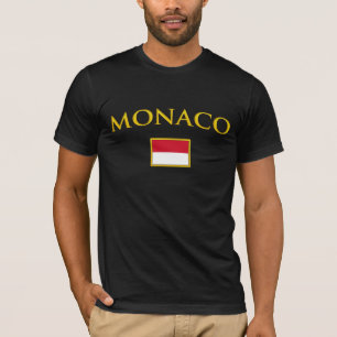 T-shirts Monaco dourado