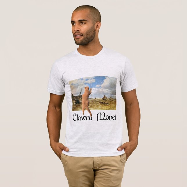 T-shirts Monet agarrado (Frente Completa)