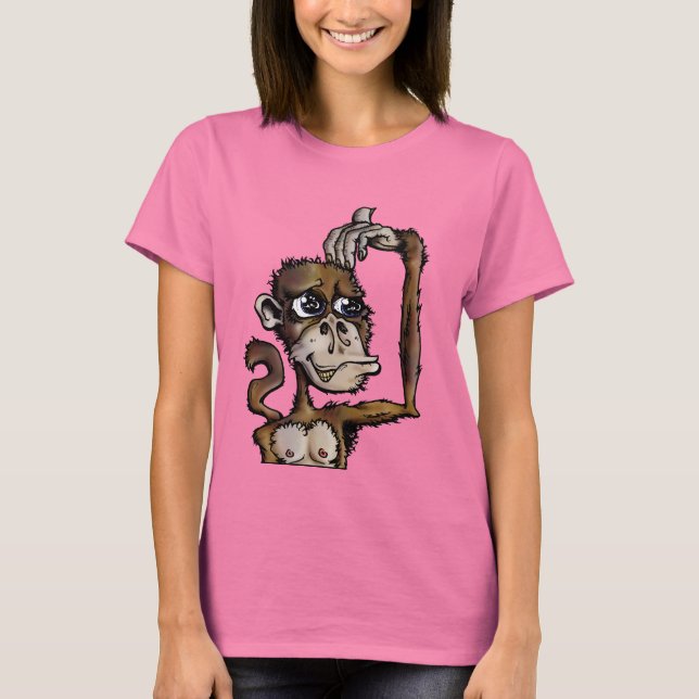 T-shirts Monkey Bizness - JGAD (Frente)