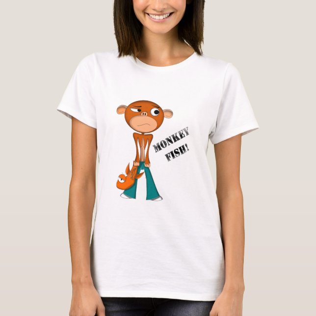T-SHIRTS MONKEY-FISH (Frente)