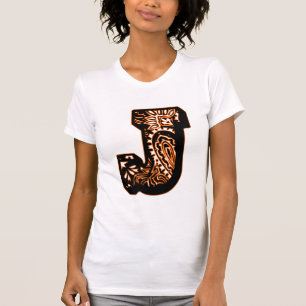 T-shirts Monograma de Paisley - J