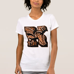 T-shirts Monograma Paisley - K