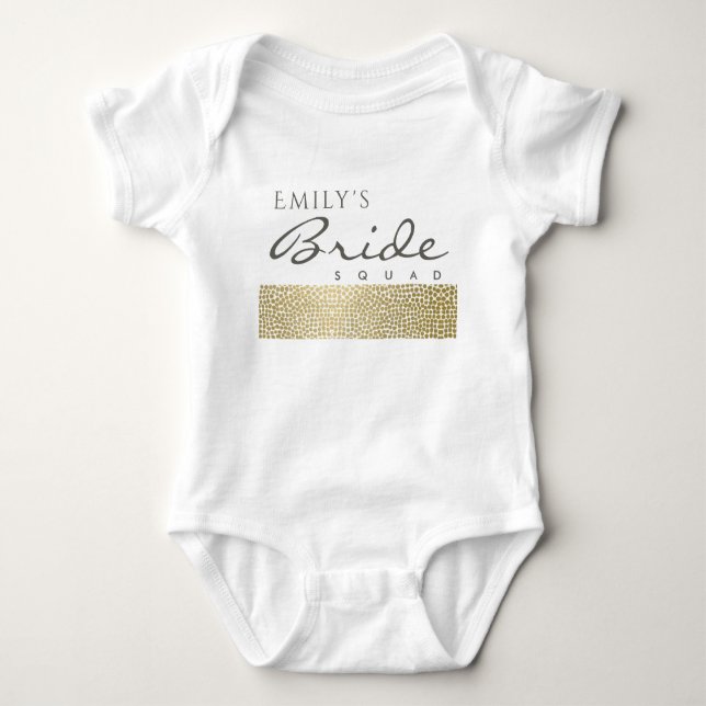 T-SHIRTS MONOGRAMA QUADRADA DE BRIDE MOSAIC BRANCO DOURADO  (Frente)