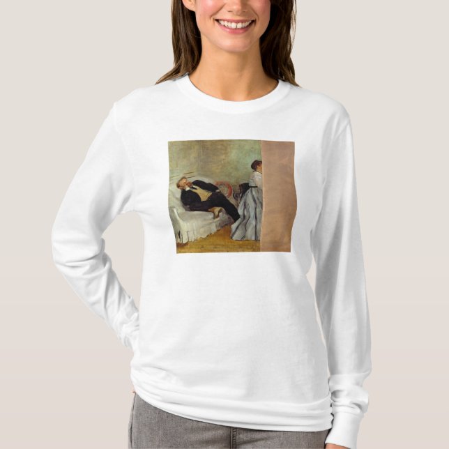 T-shirts Monsieur de Edgar Degas | e senhora Edouard Manet (Frente)