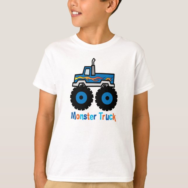 T-shirts Monster Truck (Frente)
